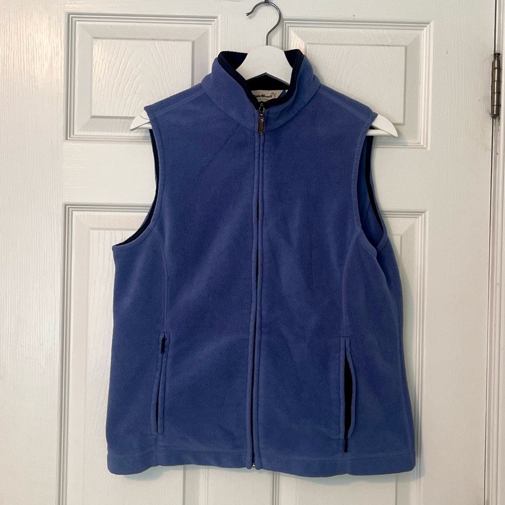 Eddie Bauer Navy Fleece Vest